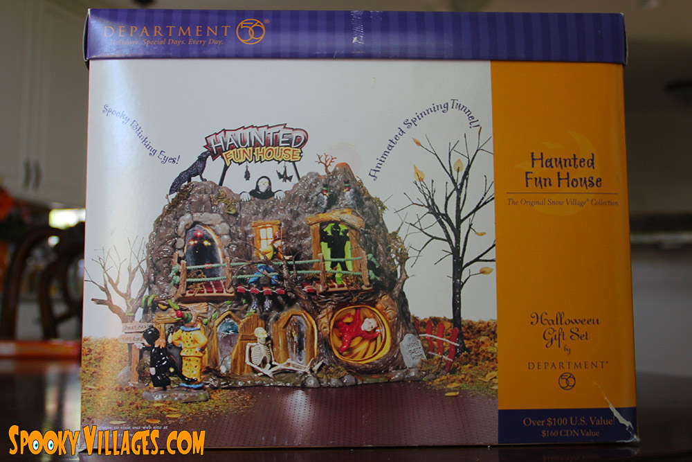 Review – Department 56 Haunted Fun House – SpookyVillages.com