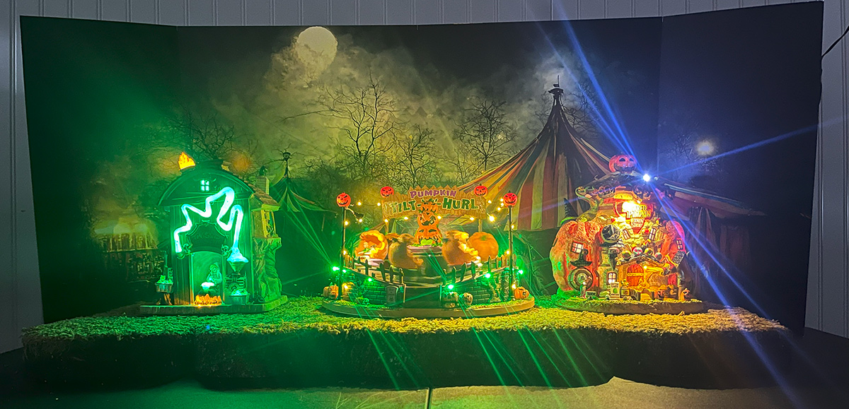 SOLD OUT - 2023 Ghostly Carnival - Village Scene Setter - Image 3