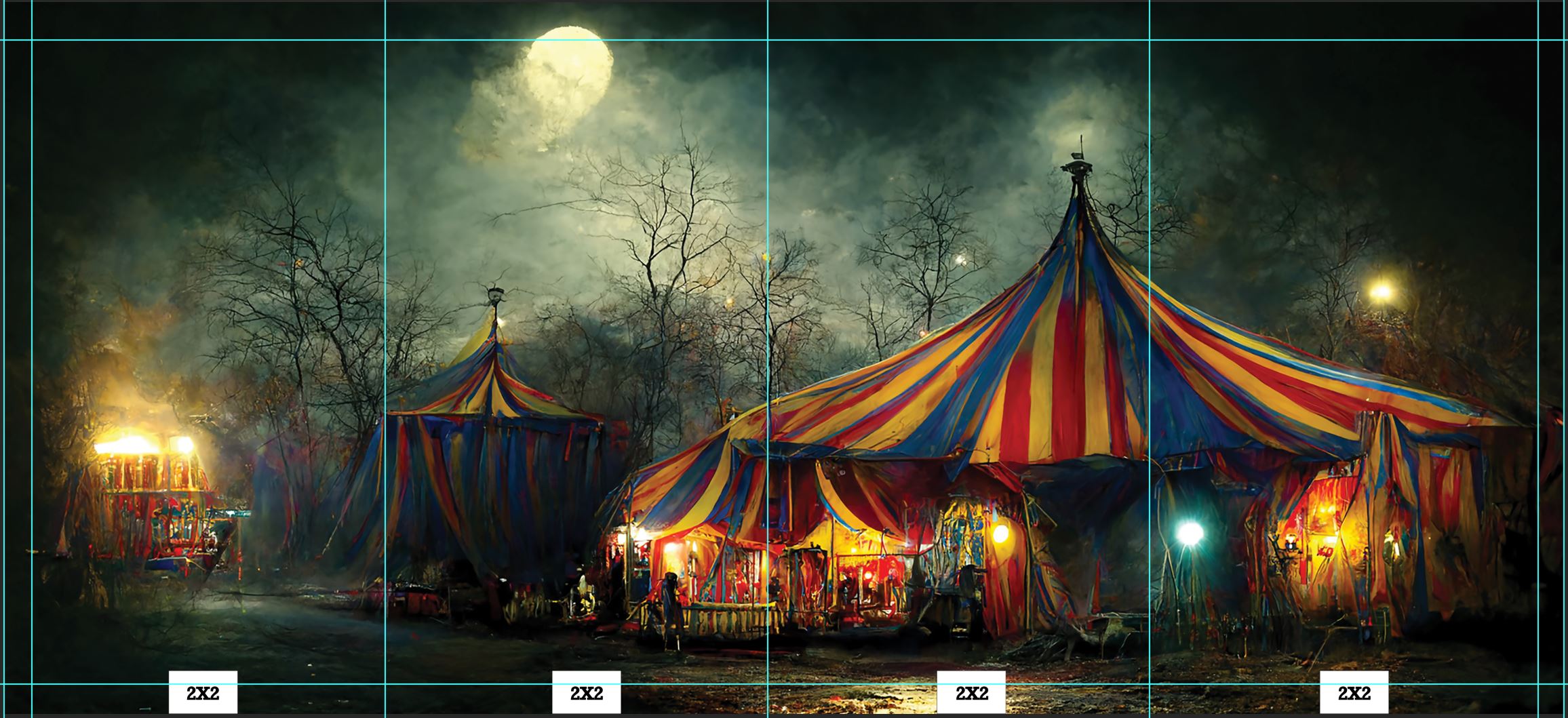 SOLD OUT - 2023 Ghostly Carnival - Village Scene Setter